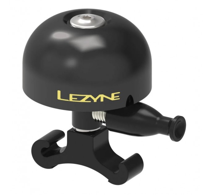 Дзвоник Lezyne CLASSIC BRASS SMALL ALL BLACK BELL Чорний Y13 Дзвоник Lezyne CLASSIC BRASS SMALL ALL BLACK BELL Чорний Y13