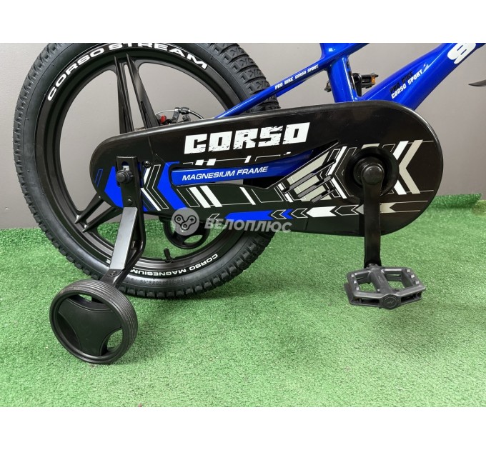 Велосипед MG 18" Corso STREAM 2026 синій