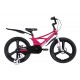 Велосипед MG 20" SPACE KID STAR DD 2026 рожевий з білим