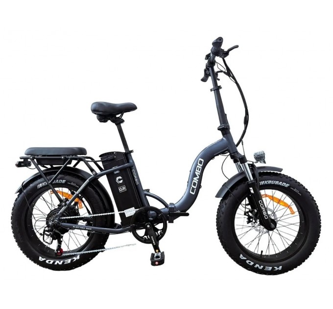 Велосипед AL 20" Corso Combo 48V 20Ah 750W 2026 сірий Велосипед AL 20" Corso Combo 48V 20Ah 750W 2026 сірий