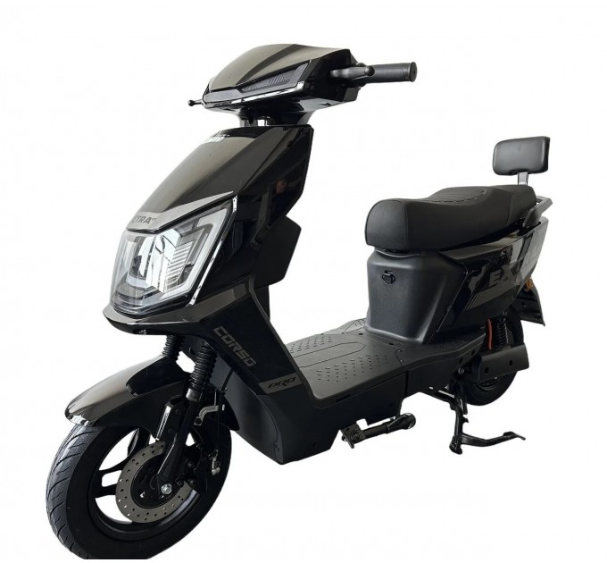 Велосипед 10" Corso Extra 64V 30Ah 1200W 2026 чорний Велосипед 10" Corso Extra 64V 30Ah 1200W 2026 чорний