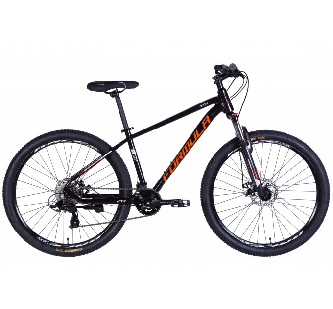 Велосипед AL 27,5" Formula THOR DD CS 2025 мідно-чорний з помаранчевим Велосипед AL 27,5" Formula THOR DD CS 2025 мідно-чорний з помаранчевим
