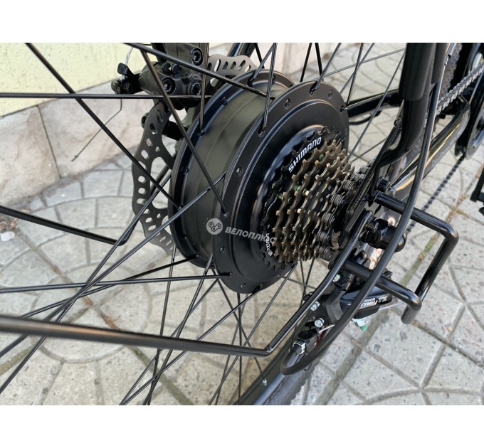 Велосипед ST 29" Corso Fisher 48V 20Ah 750W 2026 чорно-сірий