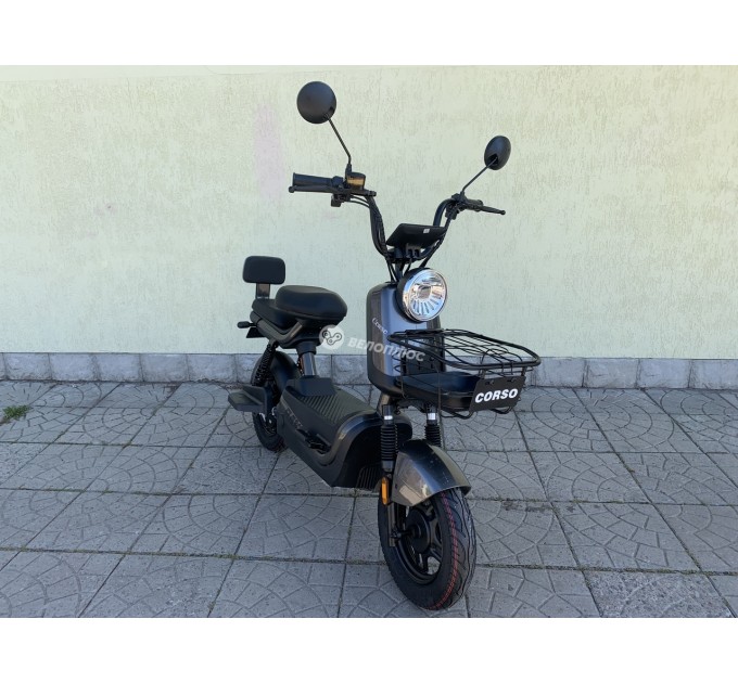 Велосипед ST 10" Corso Raven 60V 20Ah 800W 2026 сірий