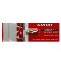 Замочек цепи SRAM 11ск. Серебряный 1шт