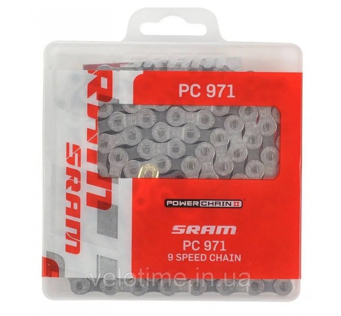 Цепь PC971 114лнк. 9шв. 1шт Цепь PC971 114лнк. 9шв. 1шт