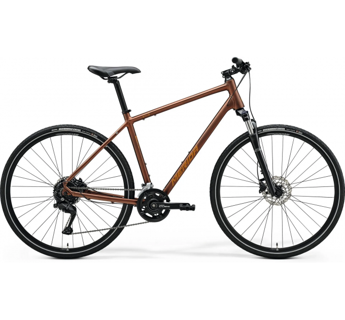 Велосипед 28" Merida CROSSWAY 100 2025 MATT BRONZE(SILVER BROWN)