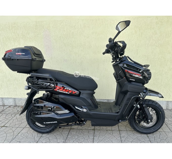 Велосипед 12" Corso BlackFury 72V 40Ah 2800W 2026 чорний