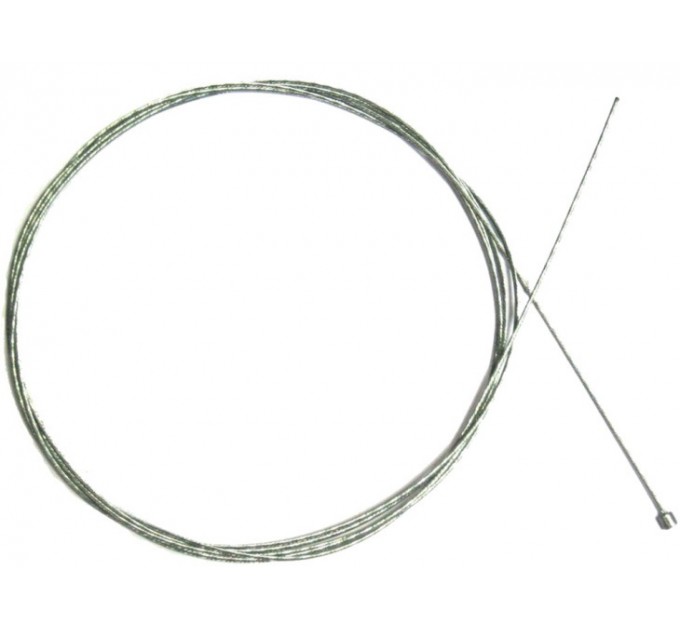 Тросик перемикання  нержавійка 2000 мм сріблястий  , по 100 шт в упаковці