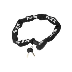 Замок ланцюговий KLS Chainlock 10 під ключ 10x1000 мм чорний