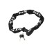 Замок ланцюговий KLS Chainlock 10 під ключ 10x1000 мм чорний