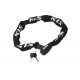 Замок ланцюговий KLS Chainlock 10 під ключ 10x1000 мм чорний