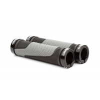 Грипсы ONRIDE DualGrip, два замка, черно-серый