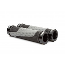 Гріпси ONRIDE DualGrip, два замки, чорний-сірий
