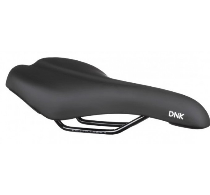 Сідло DNK Base 30, сталеві рамки, 267x165 мм, чорний
