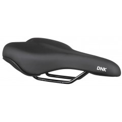 Сідло DNK Base 40, сталеві рамки, 260x180 мм, чорний