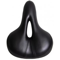 Сідло ONRIDE Seam, сталеві рамки, 255х210 мм, з еластомером, чорний