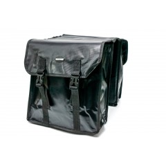 Велосумка штани BRAVVOS F-089 на багажник 31x14x33cm водовідштовх. матеріал, чорний