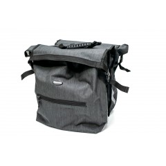 Велосумка штани BRAVVOS F-088 на багажник 35x30x13cm водовідшт. матеріал, сірий