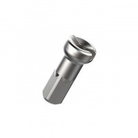 Ниппель Pillar PB 14, 14G, 16мм латунный серебристый (72шт в упаковке)