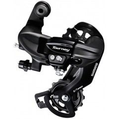 Перемикач задній SHIMANO TY-300 індекс. 7-к під болт чорний