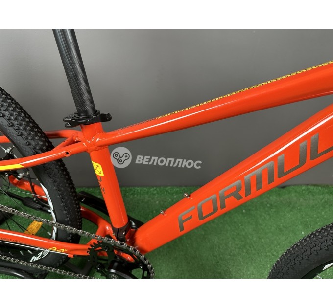 Велосипед AL 24" Formula ZEPHYR 3.0 DD CS 2026 помаранчевий