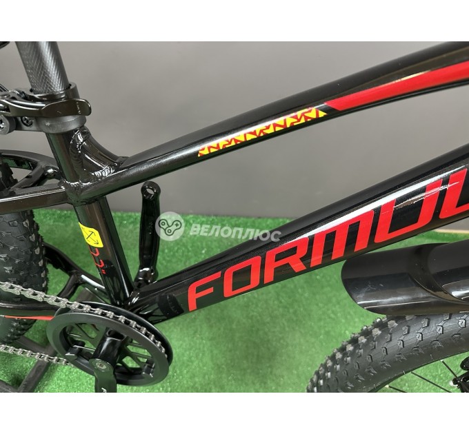 Велосипед AL 24" Formula ACID DD FR 2026 чорний з червоним