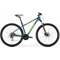 Велосипед 29" Merida BIG.NINE 20-2X 2023 бирюзово-синий