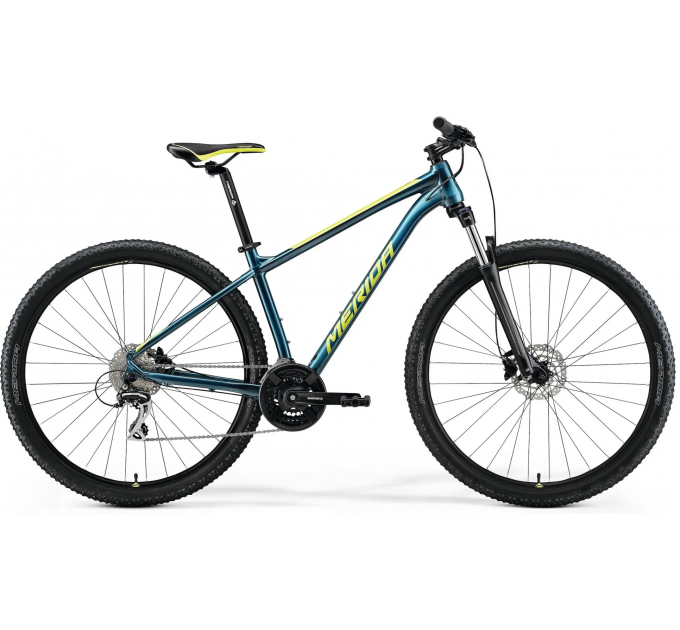 Велосипед 29" Merida BIG.NINE 20-2X 2023 teal-blue