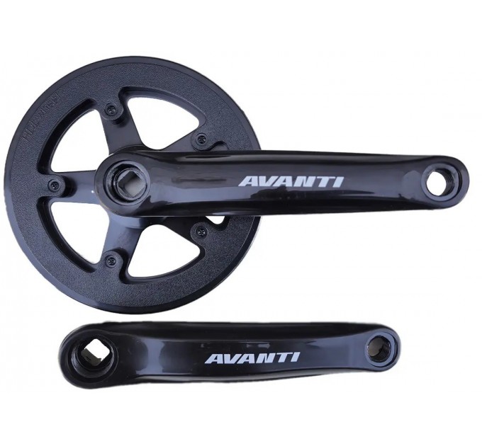 Шатун Avanti Single GS-P313 довж. 170мм зірка 36T, чорний