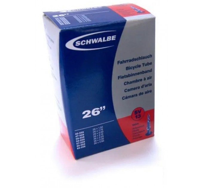 Камера Schwalbe 26" (40/62x559) SV13 40мм EK