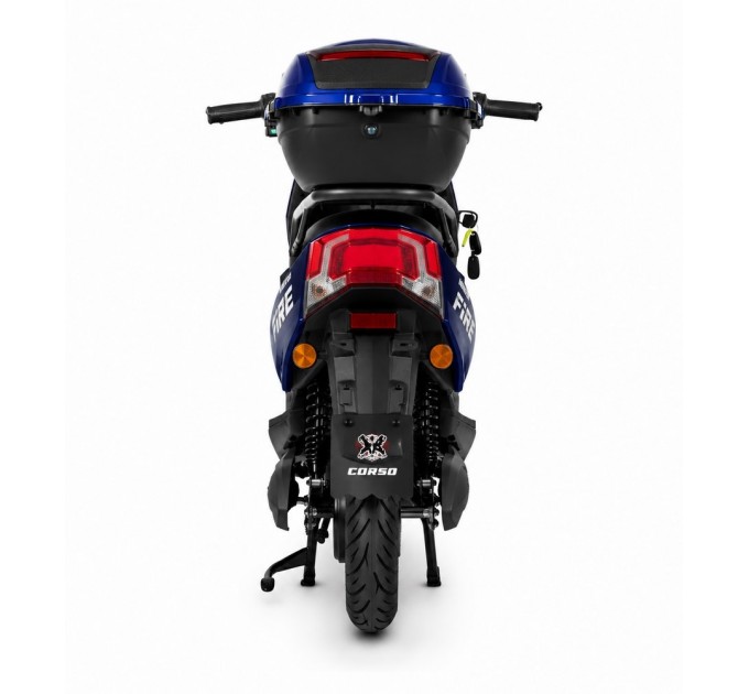 Велосипед 12"/10" Corso Fire 72V 32Ah 1800W 2026 синій