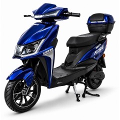 Велосипед 12"/10" Corso Fire 72V 32Ah 1800W 2026 синій