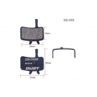 Тормозные колодки дисковые DUST DS-05S AVID BB7 полуметаллические, Juicy3/5/7