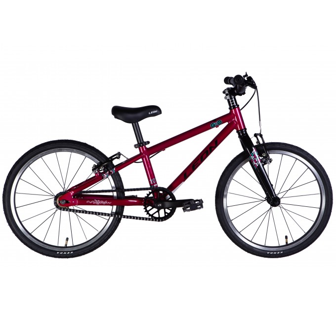 Велосипед AL 20" Leon GO Vbr FR 2025 малиновый