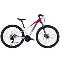 Велосипед AL 27,5" Leon XC 105 DD CS 2025 рожевий з білим