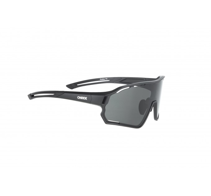 Окуляри ONRIDE Ecstasy чорні (матові), лінзи димчасті Окуляри ONRIDE Ecstasy чорні (матові), лінзи димчасті