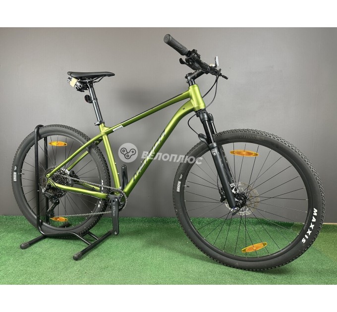 Велосипед 29" MERIDA BIG.NINE 400 2024 SILK FALL GREEN(BLACK)