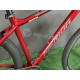 Велосипед 29" MERIDA BIG.NINE 200 2024 ТЕМНАЯ КЛУБНИКА (ГУНМЕТАЛЛ СЕРЫЙ)