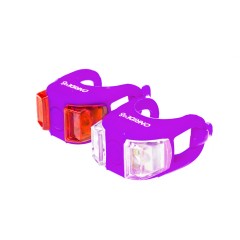 Комплект світла ONRIDE силіконовий Dual фіолетовий