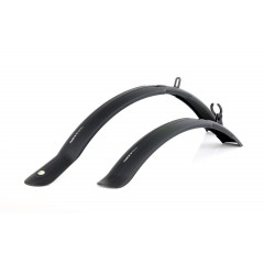 Комплект крил 26"-28" SIMPLA Next SDL, довга скоба заднього кріплення, чорні