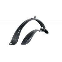 Комплект крил 26"-28" SIMPLA Raptor SDL, кріплення заднього крила під болт, чорні