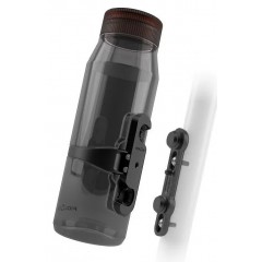 Фляга з конектором та базою FIDLOCK TWIST bottle 700мл., прозорий / чорний