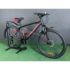 Велосипед 26" Avanti PREMIER 2024 чорний з помаранчевим