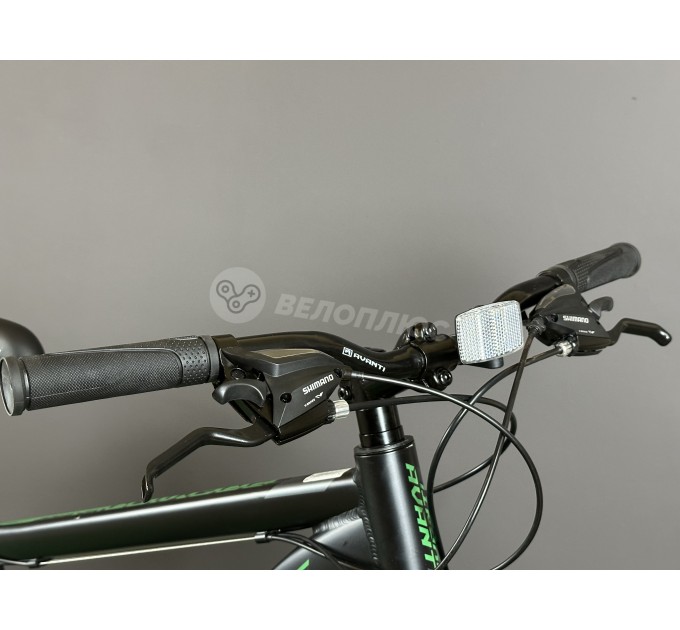 Велосипед 26" Avanti PREMIER 2024 черный с зеленым