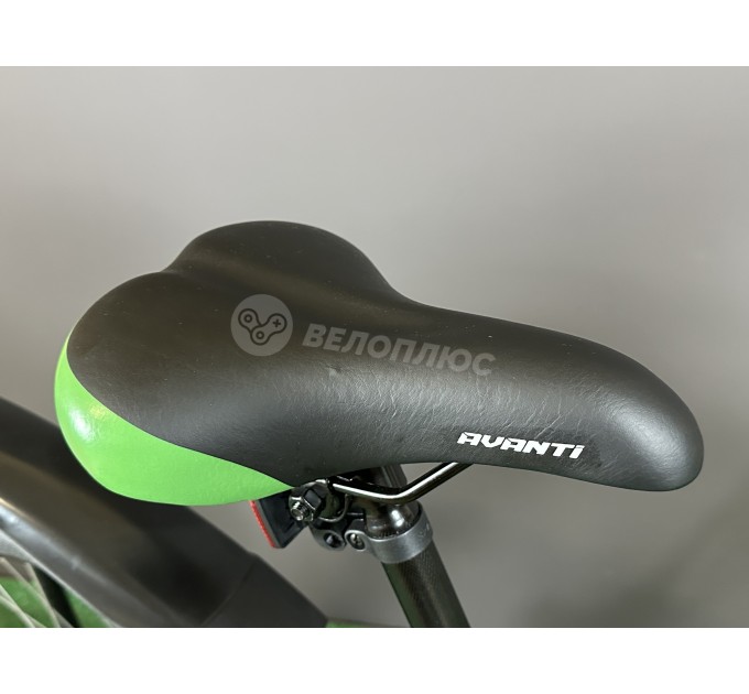 Велосипед 26" Avanti PREMIER 2024 черный с зеленым