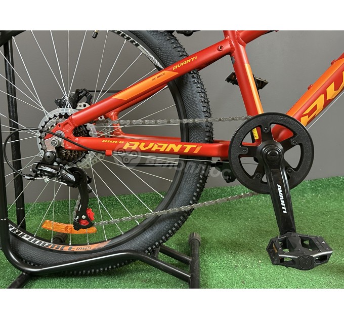 Велосипед 24" Avanti RIDER (rigid disk) 2024 помаранчевий