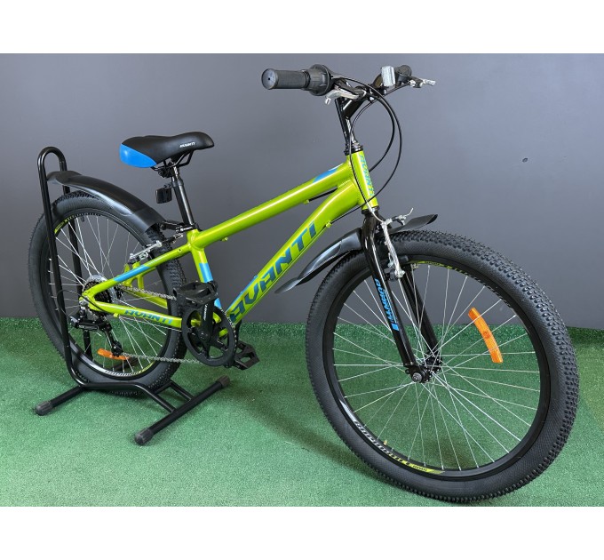 Велосипед 24" Avanti RIDER V-BRAKE 2024 зелений