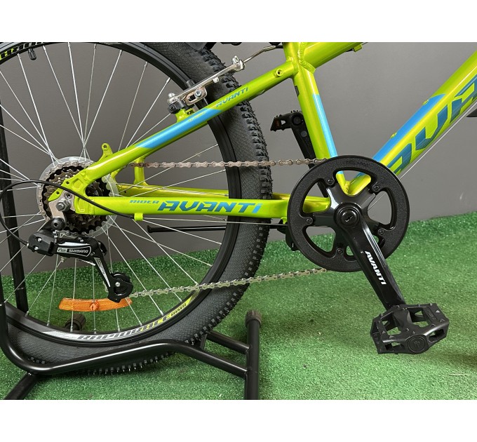 Велосипед 24" Avanti RIDER V-BRAKE 2024 зелений