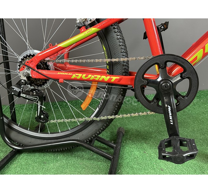 Велосипед 24" Avanti RIDER V-BRAKE 2024 помаранчевий